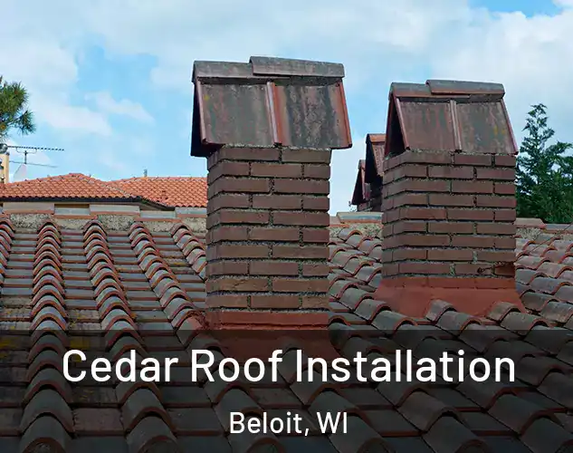  Cedar Roof Installation Beloit, WI