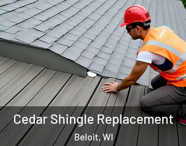  Cedar Shingle Replacement Beloit, WI