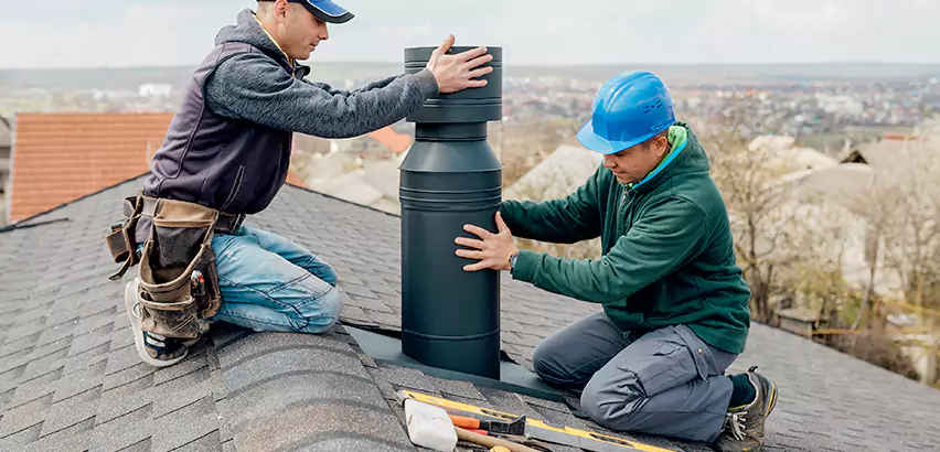 Chimney Flashing Replacement for Storm Damage in Beloit