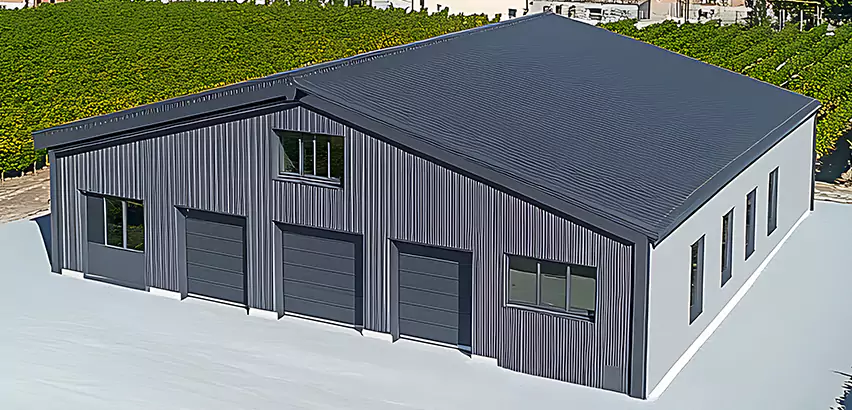 Corrugated Garage Roof Repair in Beloit