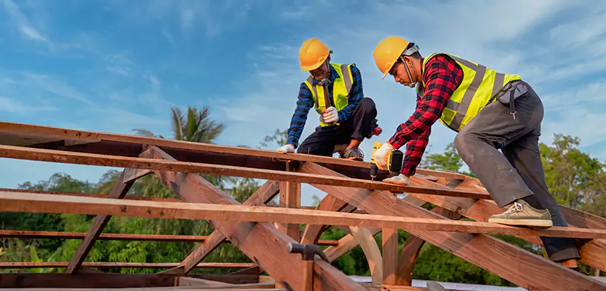 Mobile Home Roof Truss Repair in Beloit