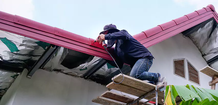 Residential Wind Damage Roof Repair in Beloit