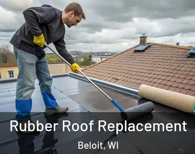  Rubber Roof Replacement Beloit, WI