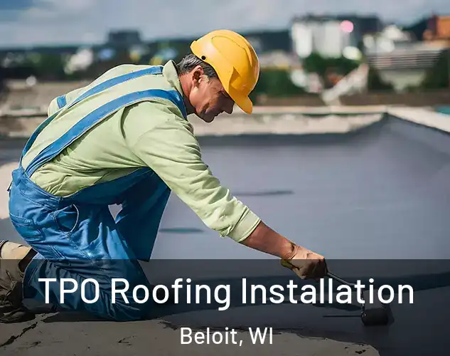  TPO Roofing Installation Beloit, WI